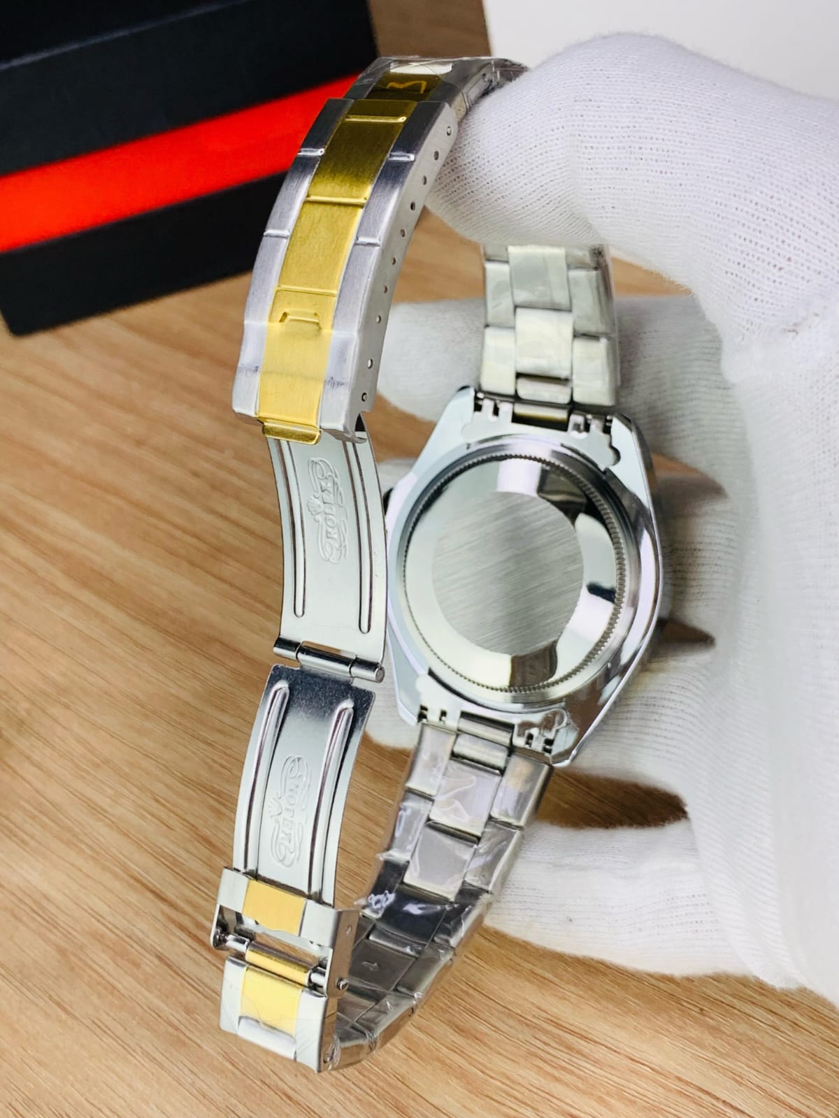 Rolex submariner two tone black